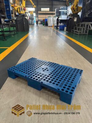 Pallet nhựa mới 1811 kích thước 1800x1100x160mm 9 gù - 6 lõi thép