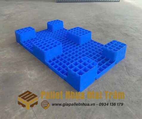 Pallet nhựa mới 1811 kích thước 1800x1100x160mm 9 gù - 6 lõi thép