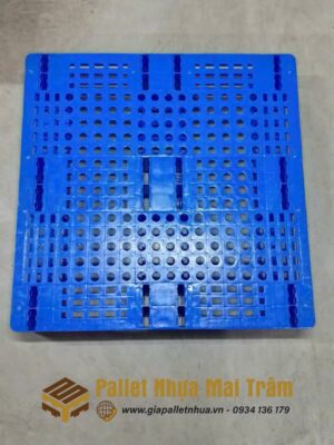 Pallet nhựa mới - 1 mặt liền khối kích thước 1000x1000x165mm