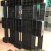 Pallet nhựa đen khuyết kích thước 1100x1100x140mm 7 Pallet nhựa đen khuyết kích thước 1100x1100x140mm