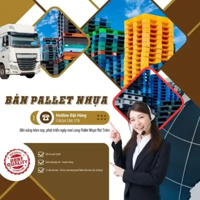 Bán Pallet Nhựa - Bảng giá pallet nhựa Mai Trâm