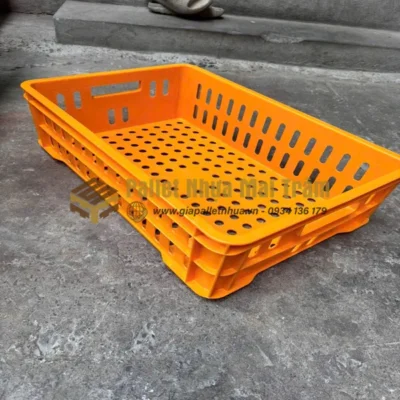Khay cấp đông 1T Kích thước 610x420x100mm - Sóng hở 1T
