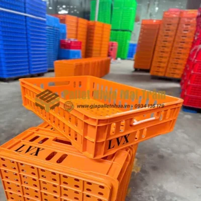 Khay cấp đông 1T Kích thước 610x420x100mm - Sóng hở 1T