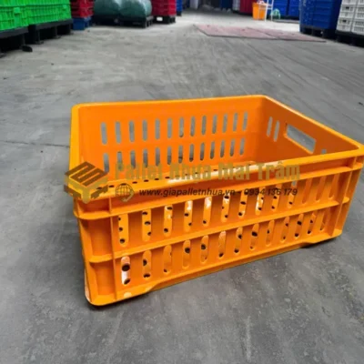 Khay cấp đông 1T Kích thước 610x420x100mm - Sóng hở 1T