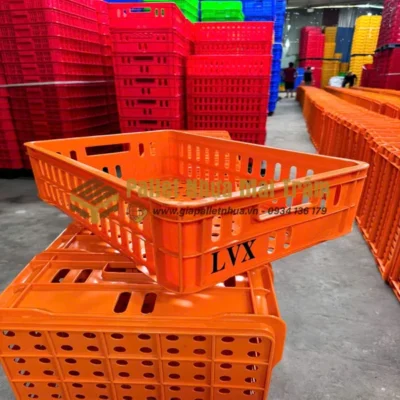 Khay cấp đông 1T Kích thước 610x420x100mm - Sóng hở 1T