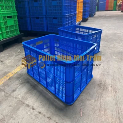 Rổ nhựa 2T5 kích thước 420x610x250mm