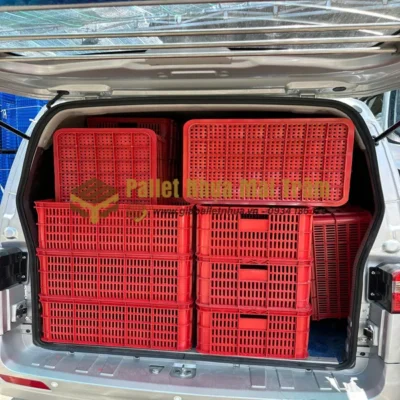 Rổ nhựa 2T5 kích thước 420x610x250mm
