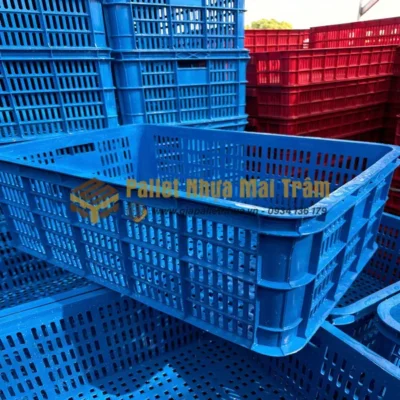Rổ nhựa 2T5 kích thước 420x610x250mm