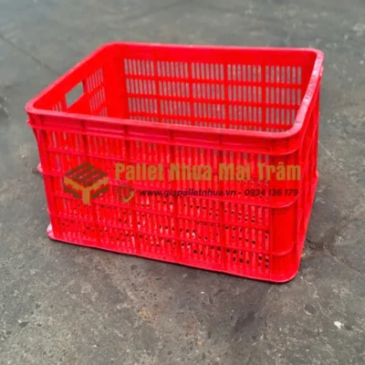 Rổ nhựa 2T5 kích thước 420x610x250mm