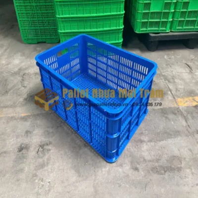 Rổ nhựa 2T5 kích thước 420x610x250mm