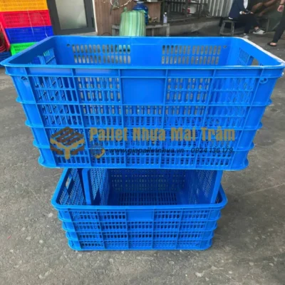 Rổ nhựa 3T9 kích thước 610x420x390mm