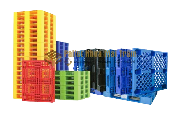 Pallet nhựa 1mx1m 3 Ứng dụng của pallet nhựa trong thực tiễn công việc hiện nay