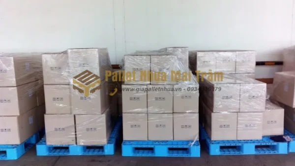 Ứng dụng của pallet nhựa trong thực tiễn công việc hiện nay